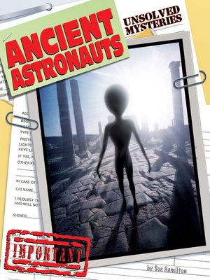 cover image of Ancient Astronauts